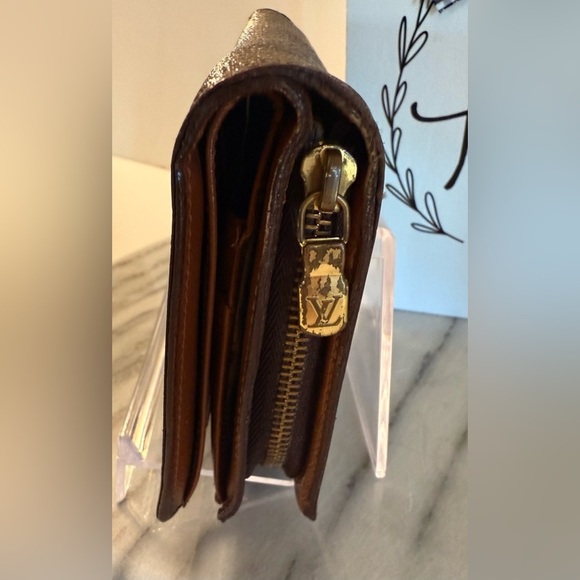 Louis Vuitton Brown Monogram Zippy Wallet 1998 SP0948 Cleaned Professional 6x4 - Picture 5 of 16